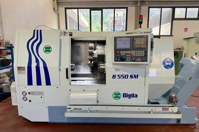 Rivendita Tornio CNC BIGLIA B550 SM usato