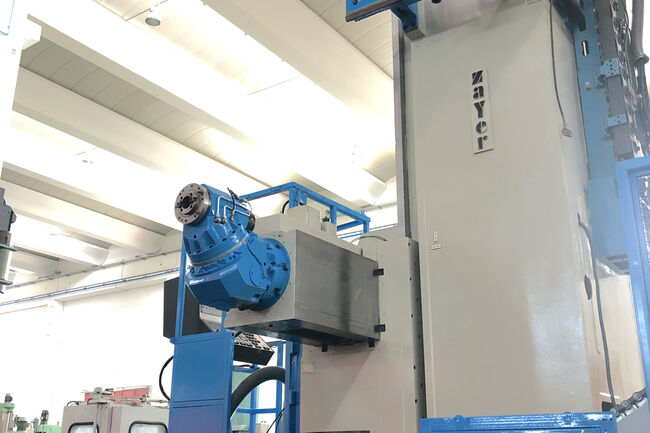 Rivendita Alesatrice a montante mobile ZAYER 30KCU10000 usata