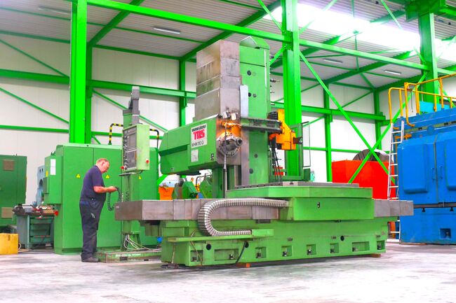 Rivendita Alesatrice a montante T TOS VARNSDORF WHN 110 Q usata