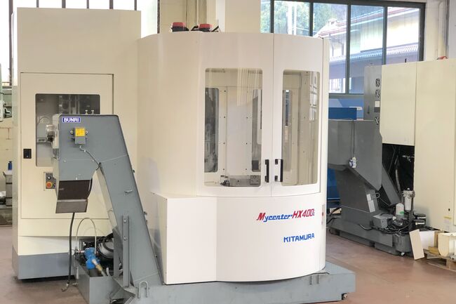 Rivendita Centro di lavoro orizzontale KITAMURA HX 400i usato