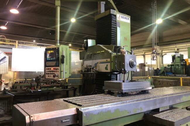 Rivendita Fresatrice banco fisso DEBER BTM 2500 usata