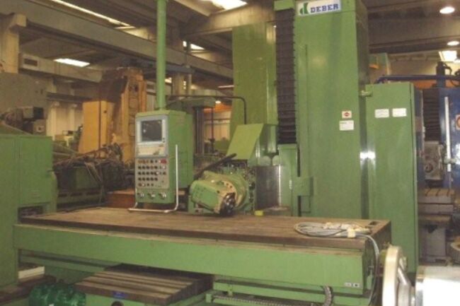 Rivendita Fresatrice banco fisso DEBER BTM 3000 3G usata