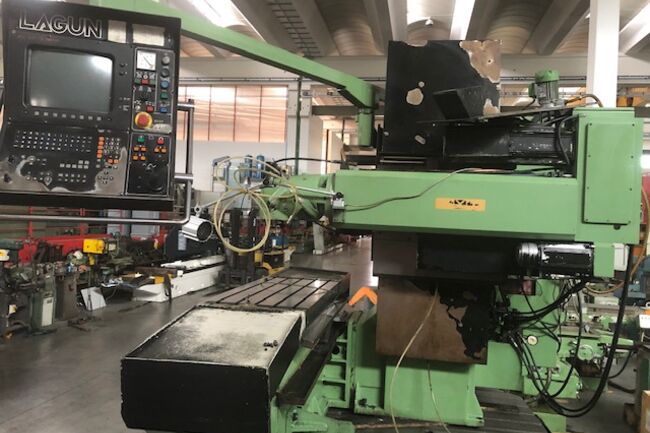 Rivendita Fresatrice banco fisso LAGUN FBF 1200 usata