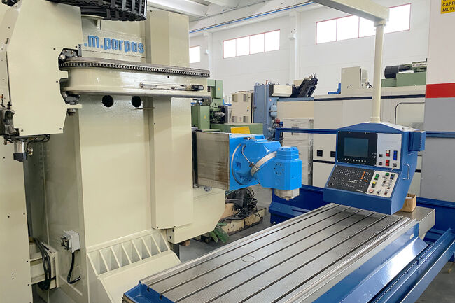 Rivendita Fresatrice banco fisso PARPAS SL90/2000 usata