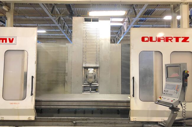 Rivendita Fresatrice a montante mobile OMV Parpas QUARTZ 3000 usata