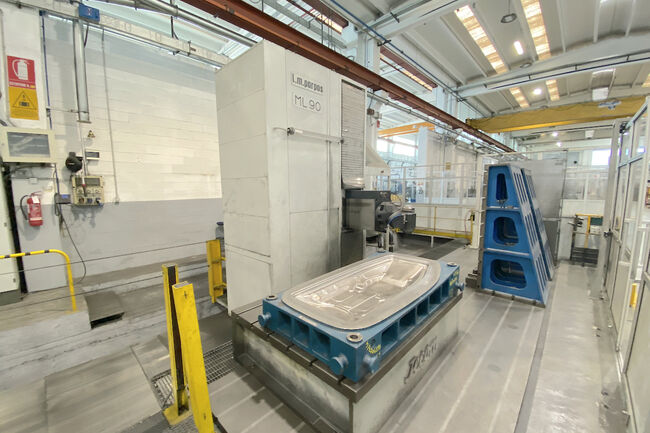 Rivendita Fresatrice a montante mobile PARPAS ML90 /6000 usata