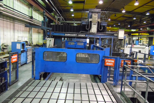 Rivendita Fresatrice a portale BURKHARDT WEBER HYOP 750 usata