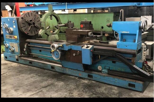 Rivendita Tornio bancale scorrevole EST TICINO ET-BM 520 x3000 usato