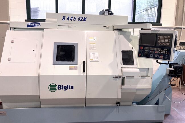 Rivendita Tornio CNC BIGLIA 445S2M usato