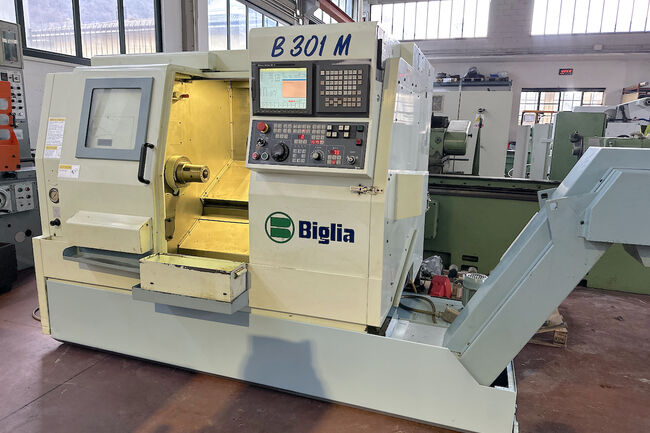 Rivendita Tornio CNC BIGLIA B 301 M usato