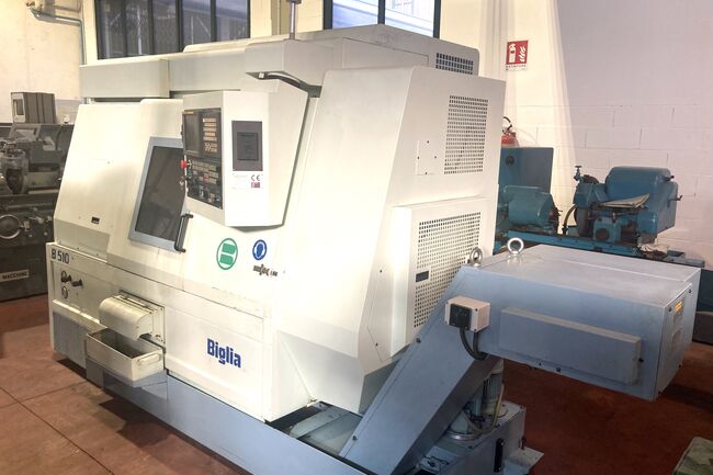 Rivendita Tornio CNC BIGLIA B 510 YB-8 usato