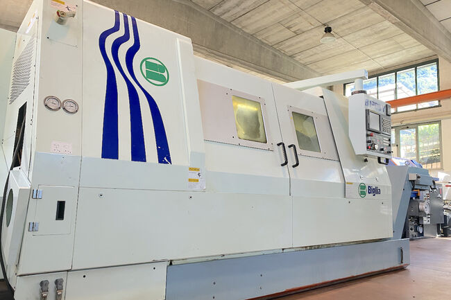Rivendita Tornio CNC BIGLIA B1200Y usato