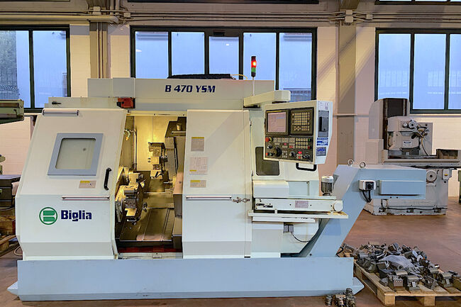 Rivendita Tornio CNC BIGLIA B470YSM usato