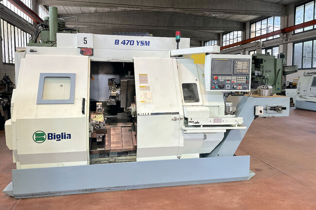 Rivendita Tornio CNC BIGLIA B470YSM usato