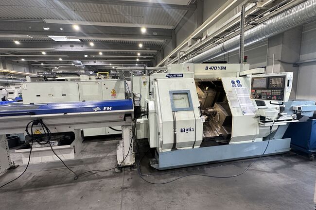 Rivendita Tornio CNC BIGLIA B470YSM usato