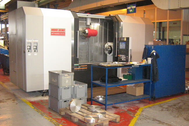 Rivendita Tornio multitasking MORI SEIKI NT4250DCG 1500SZ usato