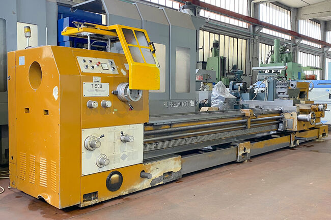 Rivendita Tornio parallelo PBR T500 500x5000mm usato