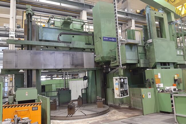 Rivendita Tornio verticale DORRIES VC4600-450 usato